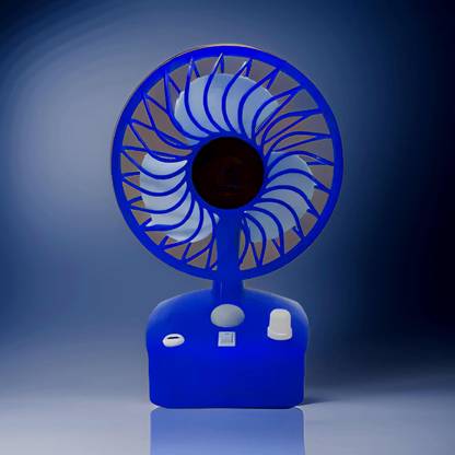FRONY Mini Ac Cooler Rechargeable Cool Fan Portable (USB Fan) With LED Light_GMG129 Trendy Rechargeable Fan Light Weight Mini Fan_BS129 USB Fan