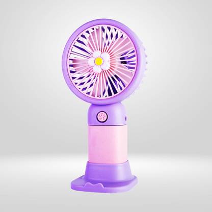 wryak USB Fan, Portable Fan Powerful hand fan to dry makeup, Rechargeable Mini USB Fan