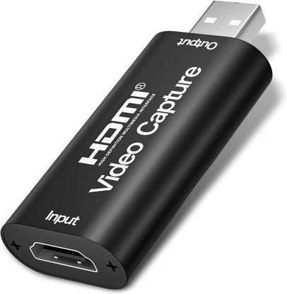 DooBuy USB 2.0 HDMI Video Capture Card 1080p 30fps Audio Video Capture Device Game Capture Card, HDMI to USB 2.0 for Gaming, Streaming Device, Laptop Accessory