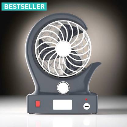 Clairbell Wind Fan (AC Cooler) (Rechargeable USB Fan) high speed ML178 Wind Fan ( Rechargeable Table Fan) (Mini Fan) for Home, office ML178 USB Fan