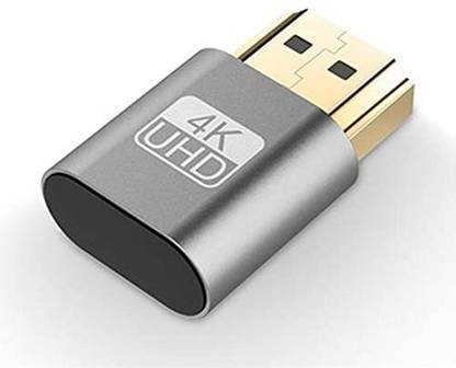 RuhZa Headless4K HDMI DDC EDID Dummy Plug EDID Display Emulator HDMI Display Adapter 1.4 DDC EDID Dummy Plug HDMI Connector