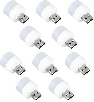 autoskills USB Powered LED Night Light, Mini USB Plugin Lamp Laptop/Desktop Reading Light USB LED Lamp Led Light