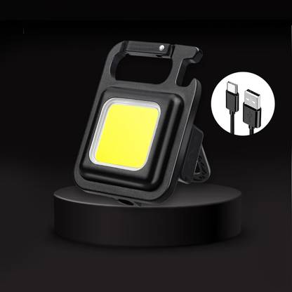 AMUSING Best buy Keychain Light Rechargeable Flashlight Bottle Opener LED Front Light 2 hrs Lantern Emergency Light