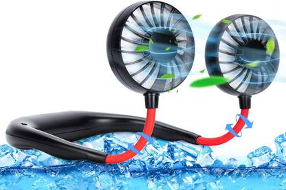 SwapME Neck Fan Portable Face Fan Personal USB Hands-Free Mini Wearable Sports Handheld Cooling Small New Fans Around Your Neck for Travel Office Room Household Outdoor USB Fan