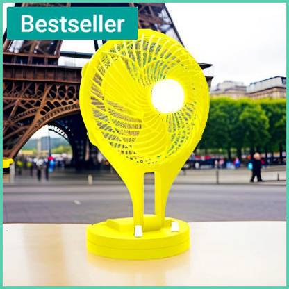 YAROH Table Fan: Your Portable Cooling Solution with 4 Hours of Battery Convenience 30 Table Fan: Your Portable Cooling Solution with 4 Hours of Battery Convenience 30 USB Fan