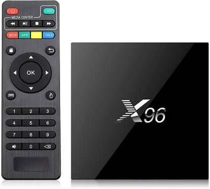 RuhZa Remote Control Compatible with X96 X96Mini X96W Android Tv Box Ir Remote Controller Compatible with X96 Mini X96 X96W Set Top Box USB Hub