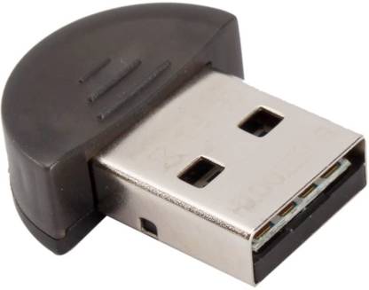 dhruvga USB Bluetooth 2.0 Adapter Dongle ,Mini Bluetooth V2.0 EDR Dongle Smallest Adapter (ADP-0281) Bluetooth
