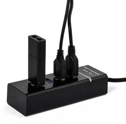 POZUB Charging Switch board Port Hub,Charger Socket Hub High-Speed Multiport Extension 4 Port USB Hub with LED Indicator 3.0 Hub For Keyboard, Mouse, Pen drive USB Hub, USB Mouse, USB Charger, USB Cable, Laptop Accessory, Expansion Card