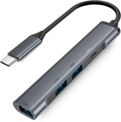 WEROX G-LITE 4-in-1 USB-C Hub 4K 30Hz Multiport Adapter - 87W PD, Ethernet USB-C G-LITE 4-in-1 USB-C Hub 4K 30Hz Multiport Adapter - 87W PD, Ethernet USB-C USB Hub