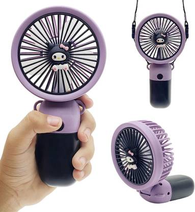 Felinar Foldable Mini Portable Fan Rechargeable USB Handheld Fan 1-Speed Adjustable Mini Portable Fan Rechargeable USB Handheld Fan in Purple USB Fan