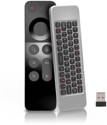 RuhZa Air Mouse 2.4GHz Wireless Keyboard Remote Control Air Mouse Remote Control for Smart TV, Android TV Box, Mini PC Smart TV, PC etc Laptop Accessory