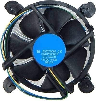 VOOCME i3/i5/i7 LGA115x CPU Heatsink and Fan Compatible With intel E97379 003 Laptop Accessory