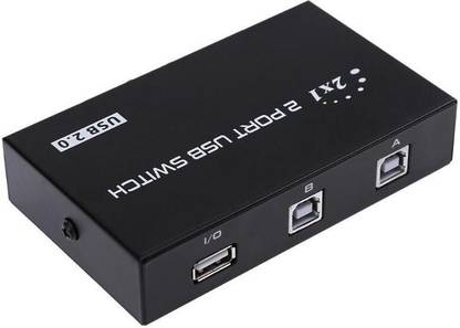 Etake 2 Port Printer Usb Switch Sharing Switcher Selector Adapter Hub for PC Scanner Printer USB Hub 2.0 Printer Sharing USB Switch Box USB 2.0/ Hub For Printer Scanner Keyboard And Other USB Supported Devices, Usb switch connect 2 pc to 1 printer USB Hub