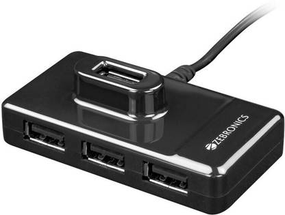 ZEBRONICS 100HB High Speed ZEB-100HB USB Hub