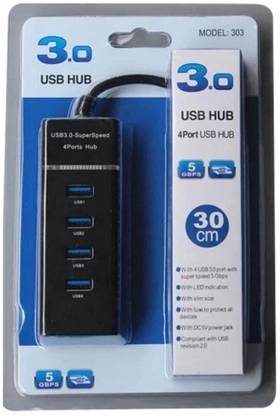 TERABYTE USB HUB 3.0 4 Port USB USB HUB 3.0 4 Port USB Hub 3.0 Adapter Cable with 5Gbps Speed USB Hub