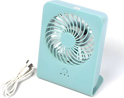 Natation Portable Desk Fan Big Table Fan 3 Step Speed Setting Fan Personal Desk Fan Suitable For Office , School & Home Use USB Fan