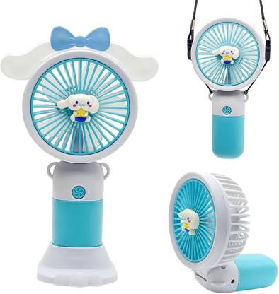 Felinar Foldable Mini Portable Fan Rechargeable USB Handheld Fan 1-Speed Adjustable Mini Portable Fan Rechargeable USB Handheld Fan in blue USB Fan
