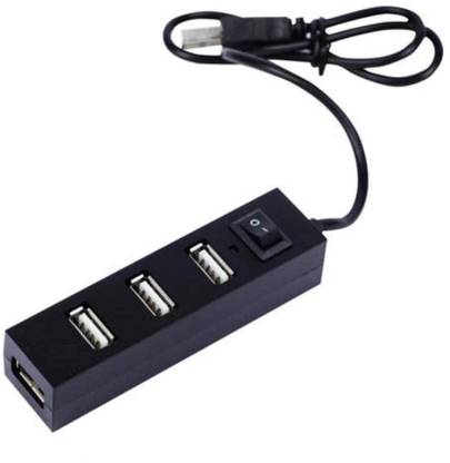 spincart USB 2.0 HUB With ON/OFF Switch High Speed Extension BOX For Laptop PC 4 Port USB Hub