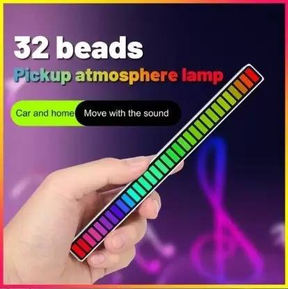 NKL Led RGB Light Bar RGB Music Level Indicator Light USB Charge 30 Led RGB Light Bar 30 Led Light