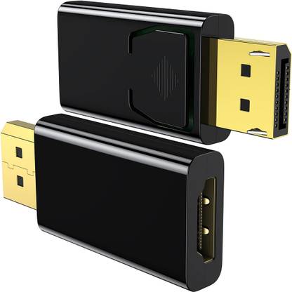 All mobile solution Pluggable DisplayPort to HDMI Adapter. DP to HDMI Adapter Converter. (0053N) USB Cable