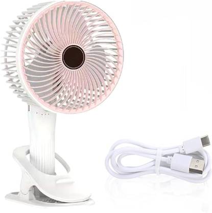 SPERO 3 Speed Quiet Rechargeable Fan with Less Vibration Mini Fan Mini Portable Fan Battery Operated,Powerful USB Table Fan Electric Fan USB Fan