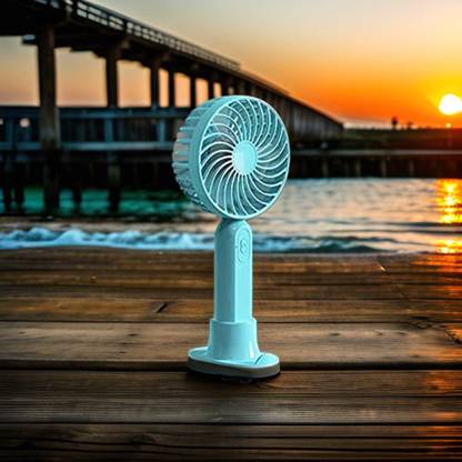 GUGGU Wind Cool Fan: 6 Steps, 2000mAh Battery, High Speed, LED, Multiple Colors vp76 UL-446 Mini Handheld Fan, Portable Fan USB Rechargeable USB Fan