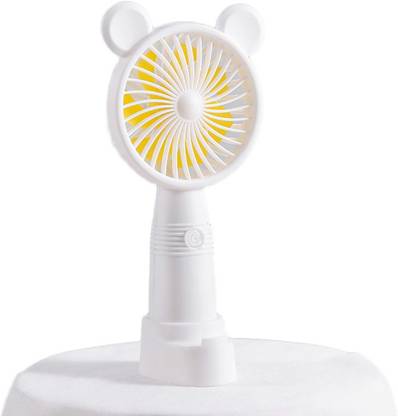 MZ M3 (RECHARGEABLE PORTABLE USB FAN) With Mobile Stand, 1200mAh Battery USB Fan