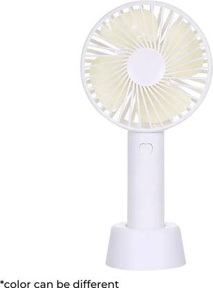 WRADER USB Chargeable Portable Mini Handfan USB Hand Fan with 3 Air Speed Modes Small USB Fan Hand Fan for Makeup Table Fan Mini Rechargeable Handy Fan USB Fan, Rechargeable Fan