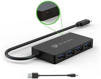 Ultraprolink iExpand USB Type C 3.1 (Gen 1) to USB 3.0 x 4 port Hub UL1054 USB Hub