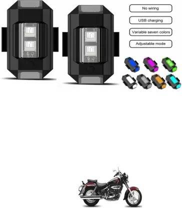 NKL Side LED Indicator Light for Universal For Bike Universal For Car