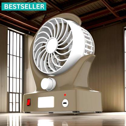 YAROH Wind Fan (AC Cooler) (Rechargeable USB Fan) high speed PO9 Wind Fan ( Rechargeable Table Fan) (Mini Fan) for Home, office PO9 USB Fan