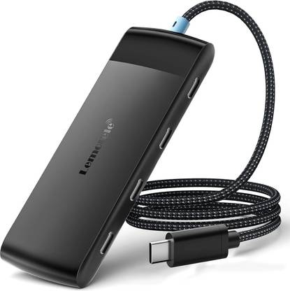 Lemorele USB C Hub 5-in-1, 4×USB C 3.2 Gen 2 (10Gbps) Port USB SuperSpeed Hub 60 cm Cable TC107 HDMI Connector