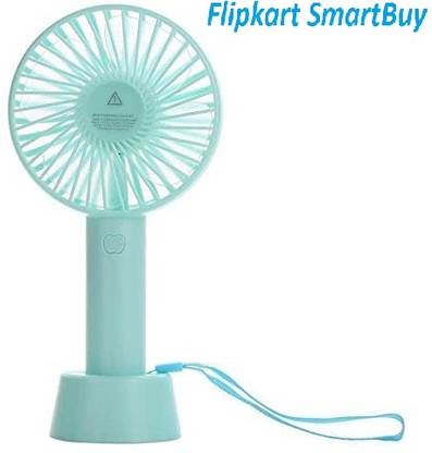 Flipkart SmartBuy USB Hand Fan Built-in Rechargeable Battery Operated Summer Cooling Table Fan hand fan 203 USB Fan