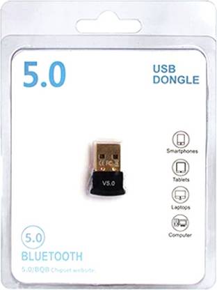 D S REFURBISHED USB Wireless Bluetooth Dongle Adapter V5.0 Supports Computer headset USB Adapter USB LAN Card