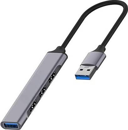 BASS BLING 3.0 USB Hub High Speed Data Transfer Speed Upto 5GBPS Expender For Keyboard, Computer, Mouse, Pendrive, Printer, Laptop,Flash Drive USB Hub