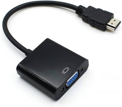 InfiDeals HDMI to VGA Convertor Adaptor Male to Female for Computer,Laptop,Desktop,Monitor HDMI VGA ADAPTER HDMI Connector