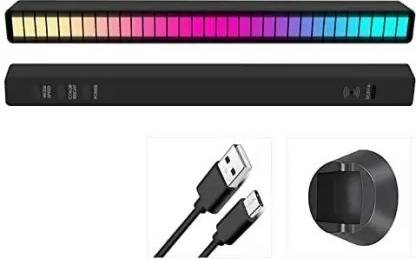 NKL Led RGB Light Bar RGB Music Level Indicator Light USB Charge 88 Led RGB Light Bar 88 Led Light