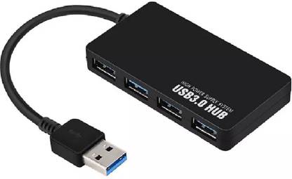 TERABYTE USB hub 3.0 Super Speed 4 Port Compatible for PC, Pendrive, Mouse, Keyboards 5Gbps High Power 3.0 USB Hub