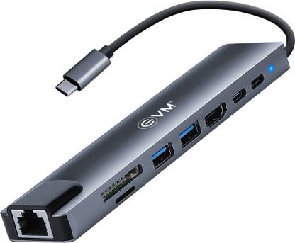 EVM USB HUBS Multiport 8-in-1 USB Hub