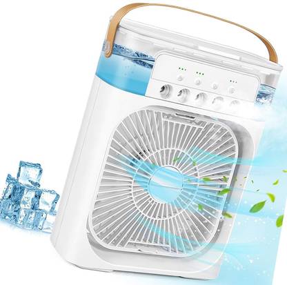 snowbudy Portable Mist Wind Blower Humidifier Ventilator CoolerA10 Mini Desktop Conditioner Cooling Fan USB Water-cooled Air ConditioningA10 Laptop Accessory, USB Air Cooler, USB Air Freshener, USB Fan, USB Cable