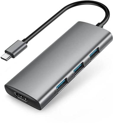 Verilux 7-in-1 USB C Hub, 3 USB 3.0 Ports,4K USB C to HDMI Port USB C Adapter 100W Power 7-in-1 USB Hub, 3 USB 3.0 Ports,4K USB C to HDMI Port USB USB Hub