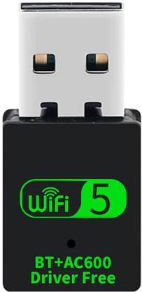 Verilux 5G Dongle Adapter USB WiFi Bluetooth Adapter for PC, Desktop, Laptop Dual Band 5G Dongle Adapter USB WiFi Bluetooth Adapter for PC, Desktop, Laptop Dual Band Bluetooth