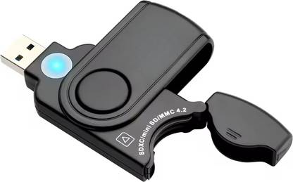 SCALEBEE 2 in 1 USB 3.0 Memory Card reader for Micro/ SDHC/ SDXC / SD / TF 2 in 1 USB Flash Disk Card Reader