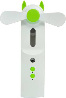 Tlismi Creative Rechargeable Mini Nano Mist Spray Hand Fan with Adjustable 2 Speed Mode Summer Cooling Pocket Water Sprayer Personal Desktop Humidifier Home & Travel USB Fan