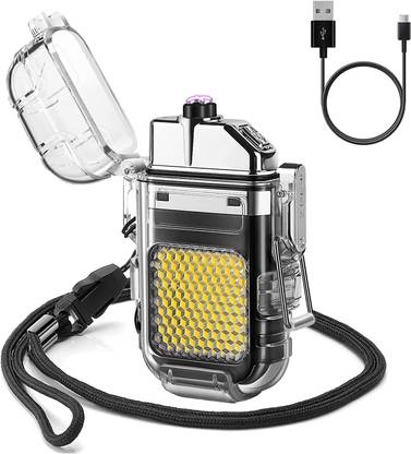 HumBiG ™ Mini Portable LED Light Multifunctional Lighter USB Charging IP56 Waterproof Waterproof 3 Modes for Camping Repairing Emergency [Energy USB Charger