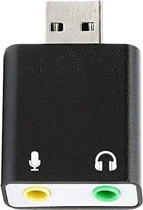 TechBlaze 7.1 hifi External Sound card 7.1 Channel USB Sound Adapter for BM 800 Mic and Studio Sound Card