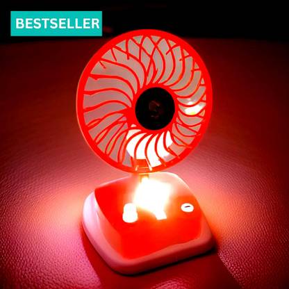 Clairbell Cool Fan ( Rechargeable Table Fan) (Mini Fan) for Home, office YJ230 Cool Fan (AC Cooler) (Rechargeable USB Fan) high speedYJ230 USB Fan