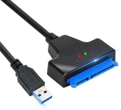 VOOCME USB 3.0 to SATA Cable, USB to SATA III Hard Drive Adapter for 2.5 inches SSD & HDD Data Transfer, Support UASP.. USB Hub