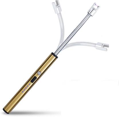 Hiwaga Electric Lighter for Candles Rechargeable Electric Gas Lighter Home Use Candle Lighter Plasma Lighter Flameless Windproof USB Lighter USB Charger, USB Cable
