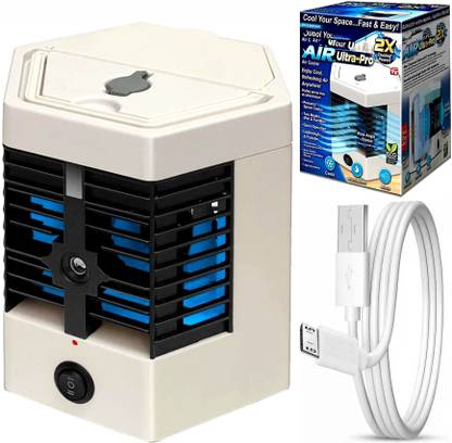 SPERO Mini Fan Humidifier Portable ice pack Air Cooler Fan Air Conditioner Desktop Air Cooler Fan Arctic Air Personal Space Cooler Air Conditioner USB Fan USB Fan